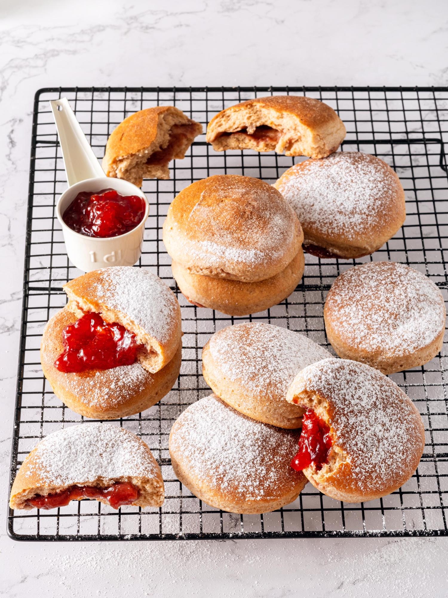 Gogoși austriece (Krapfen)