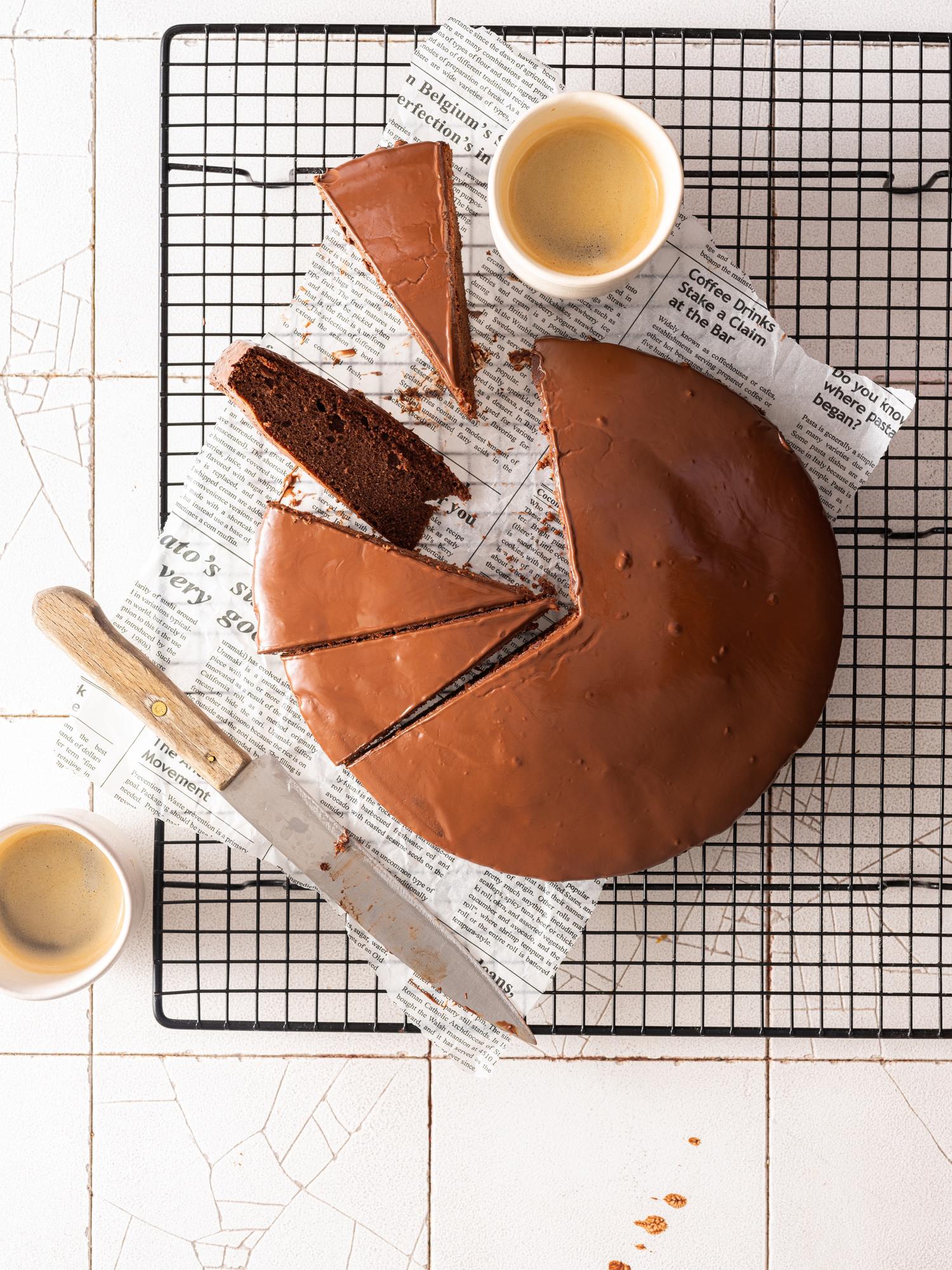 Tort Sacher austriac