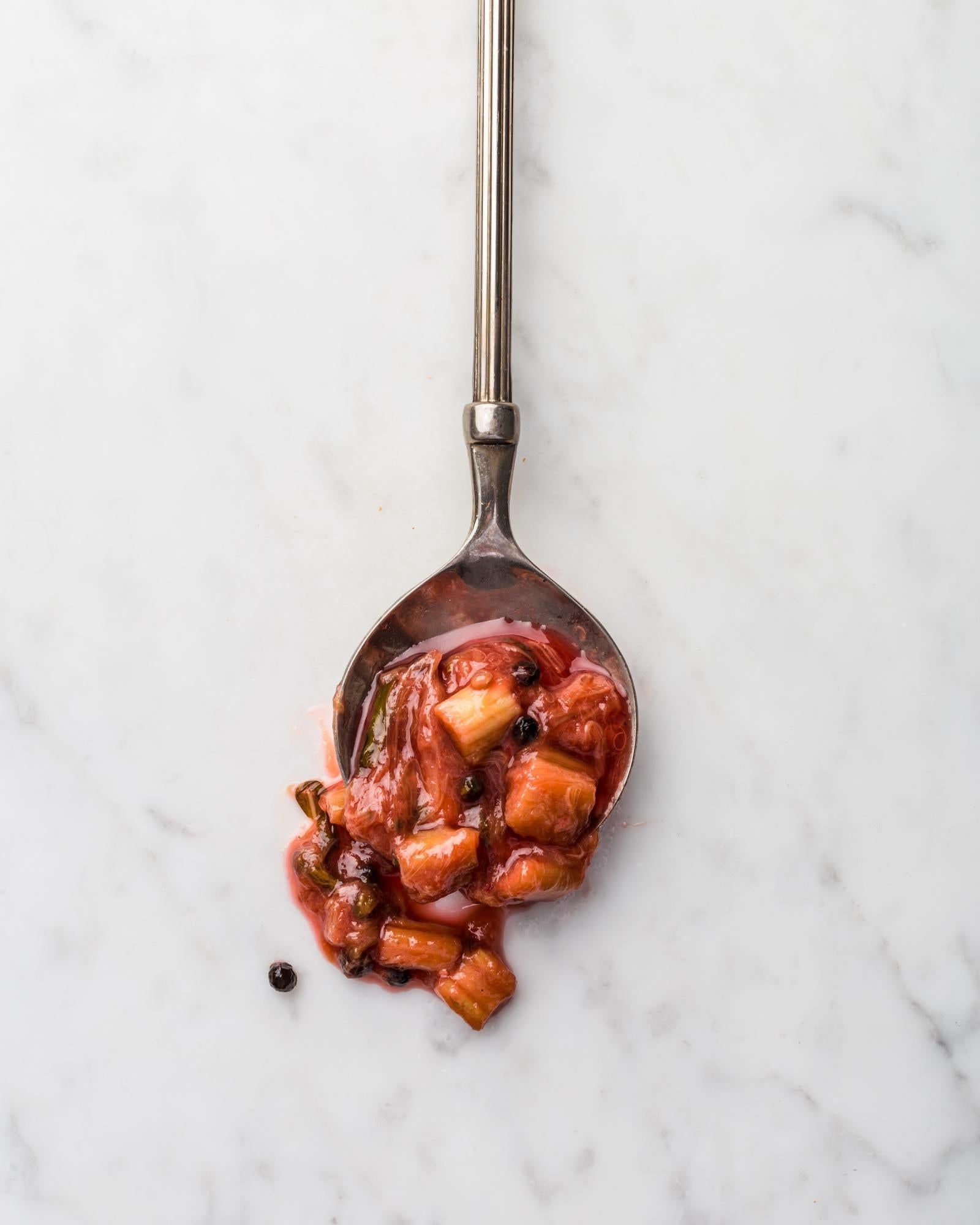 Chutney de rubarbă