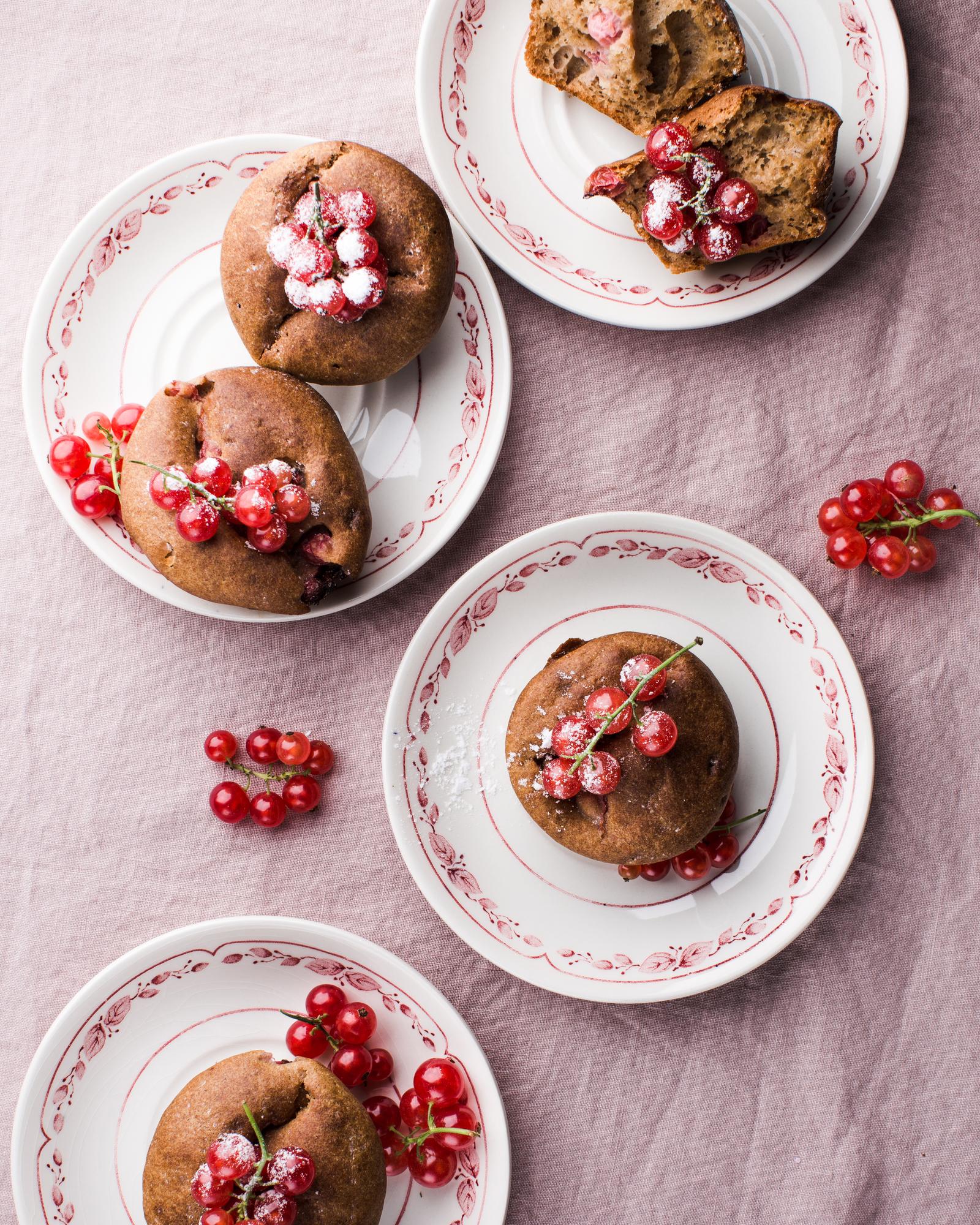 Muffins cu coacăze