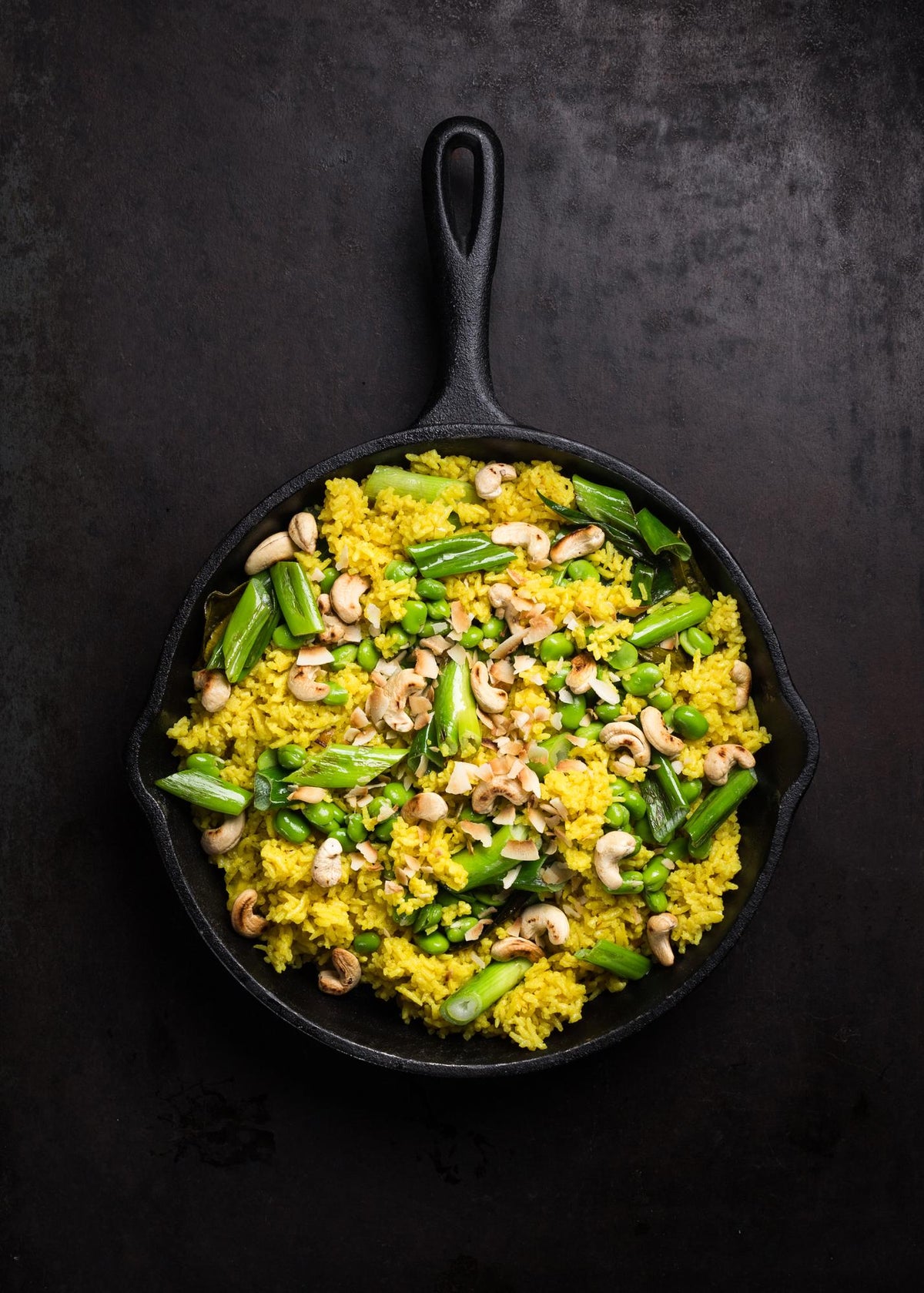 Risotto cu curry și lapte de cocos