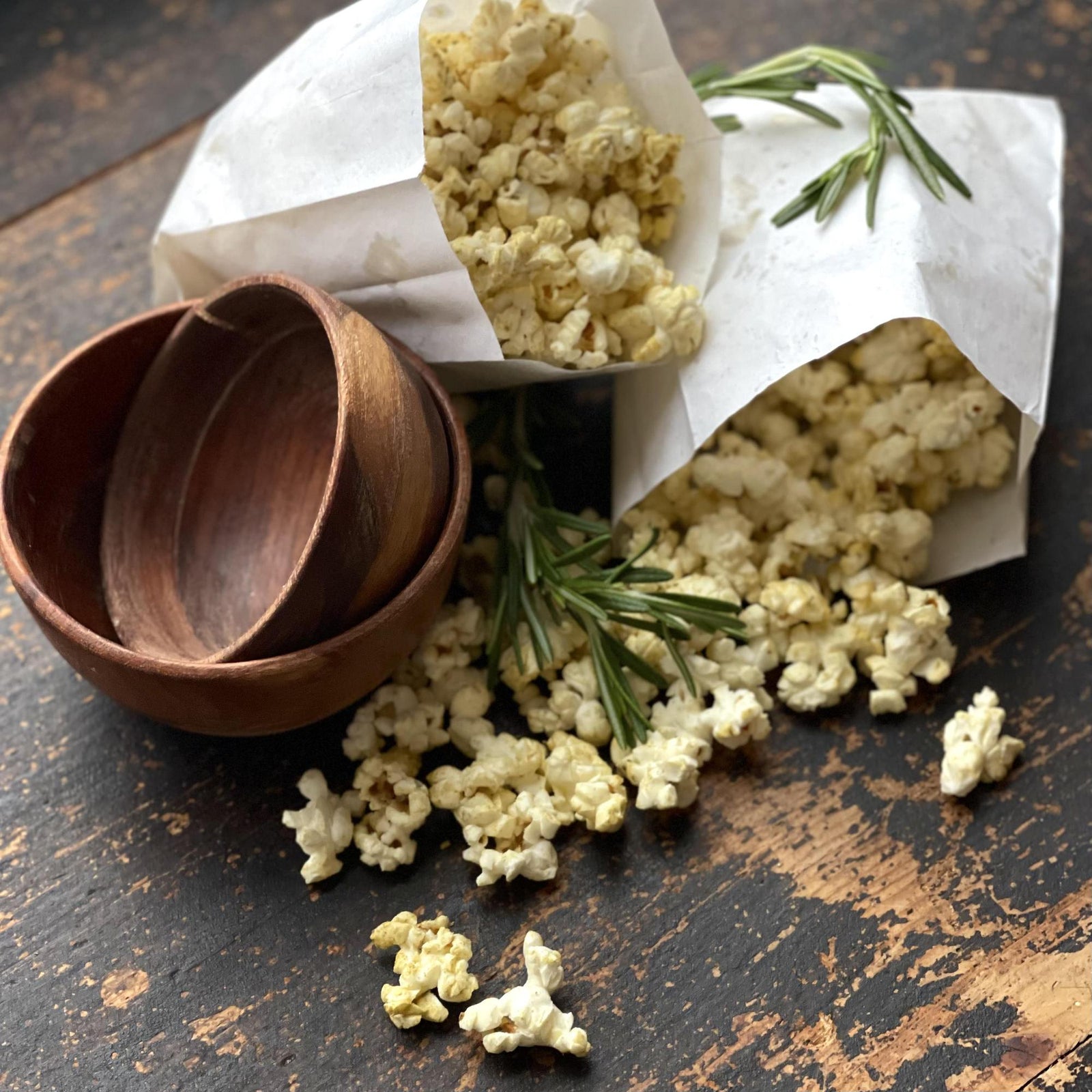 Popcorn cu rozmarin