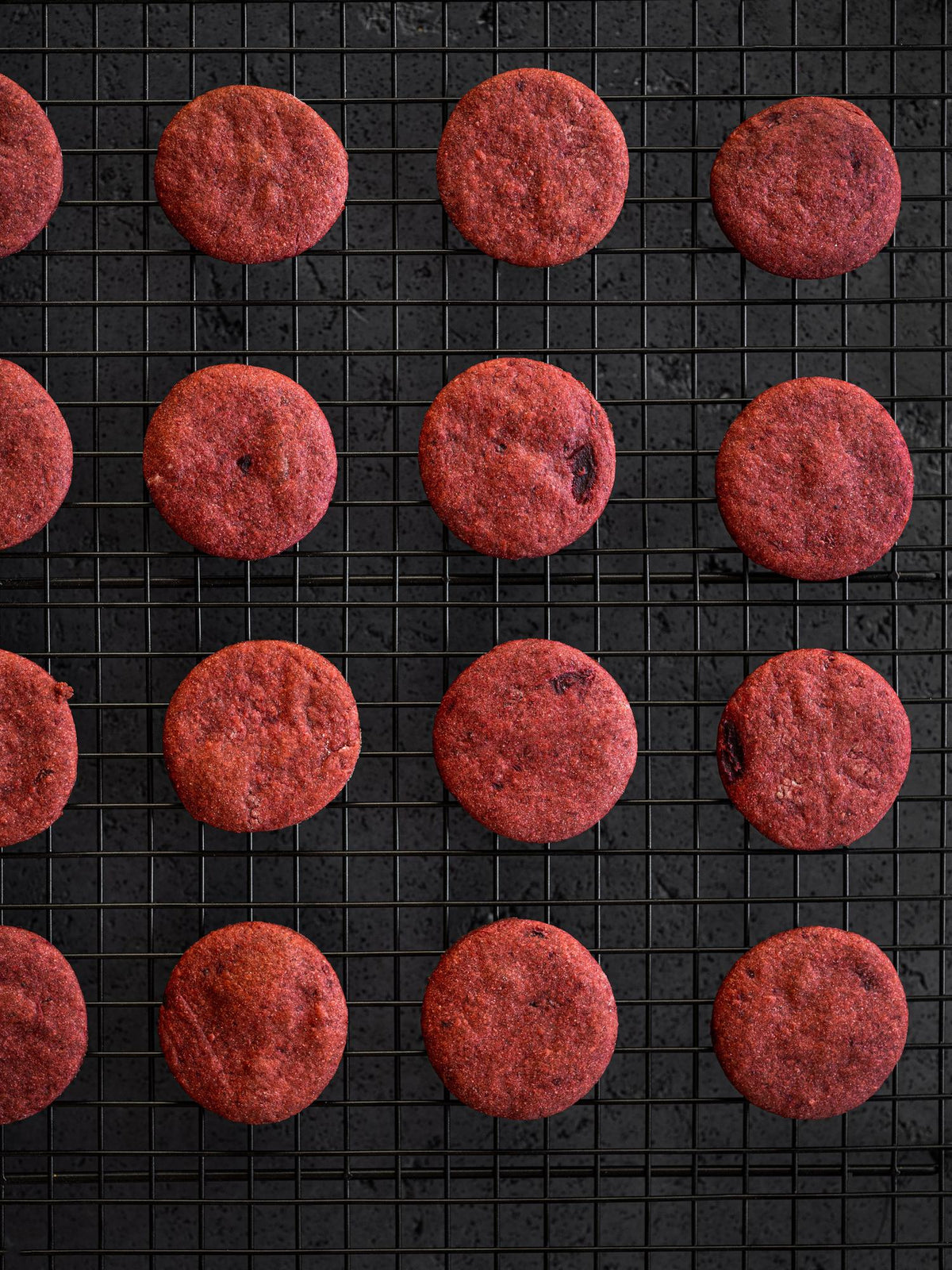 Biscuiți cu sfeclă roșie