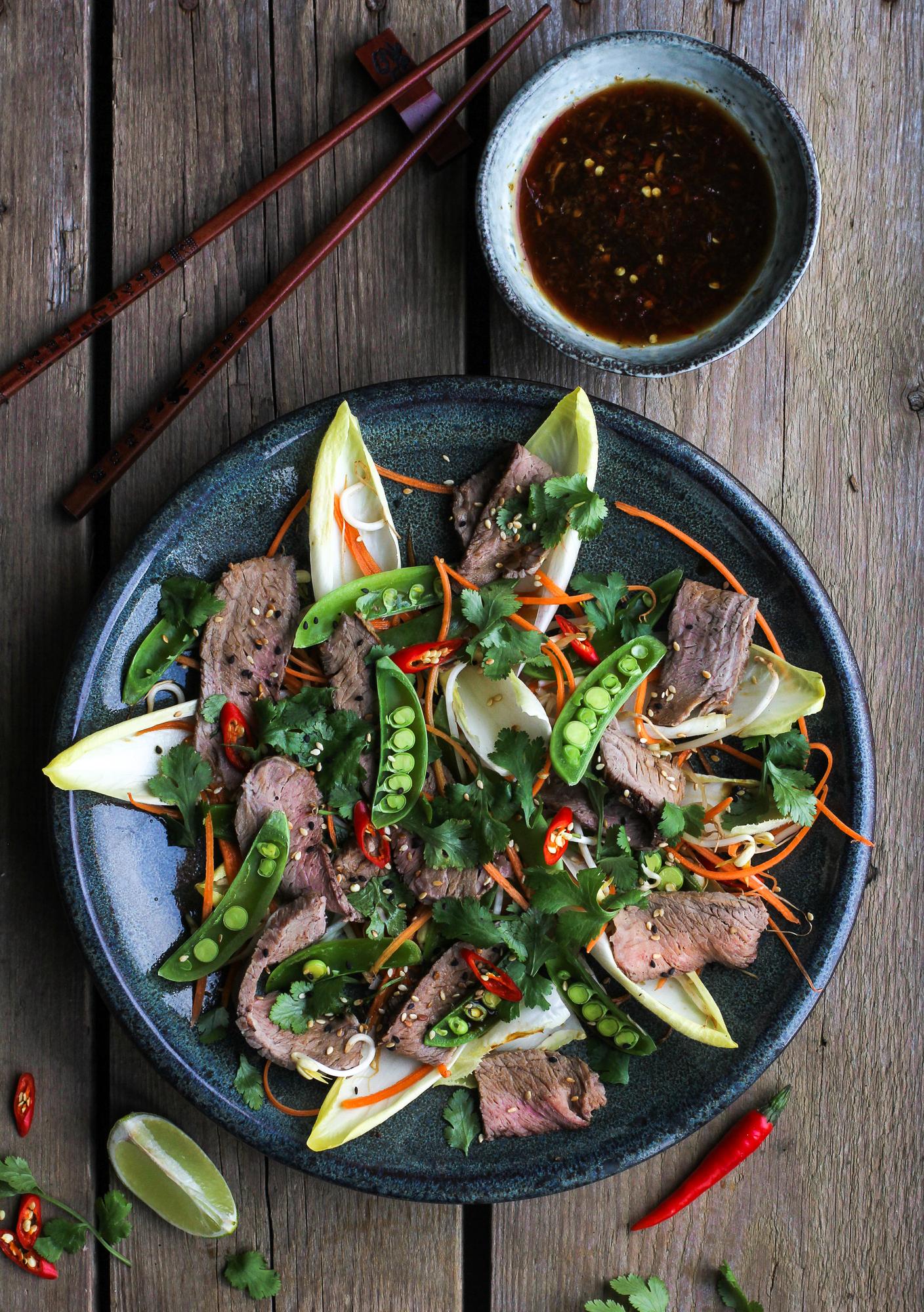 Salată cu carne de vită