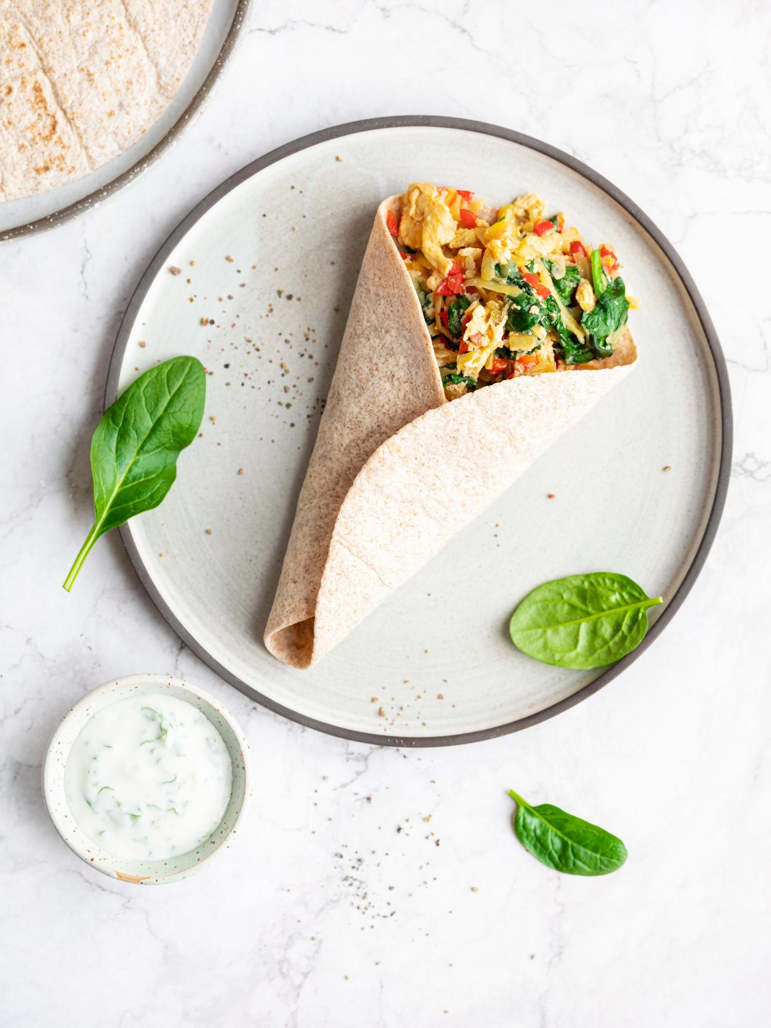 Burrito pentru micul dejun