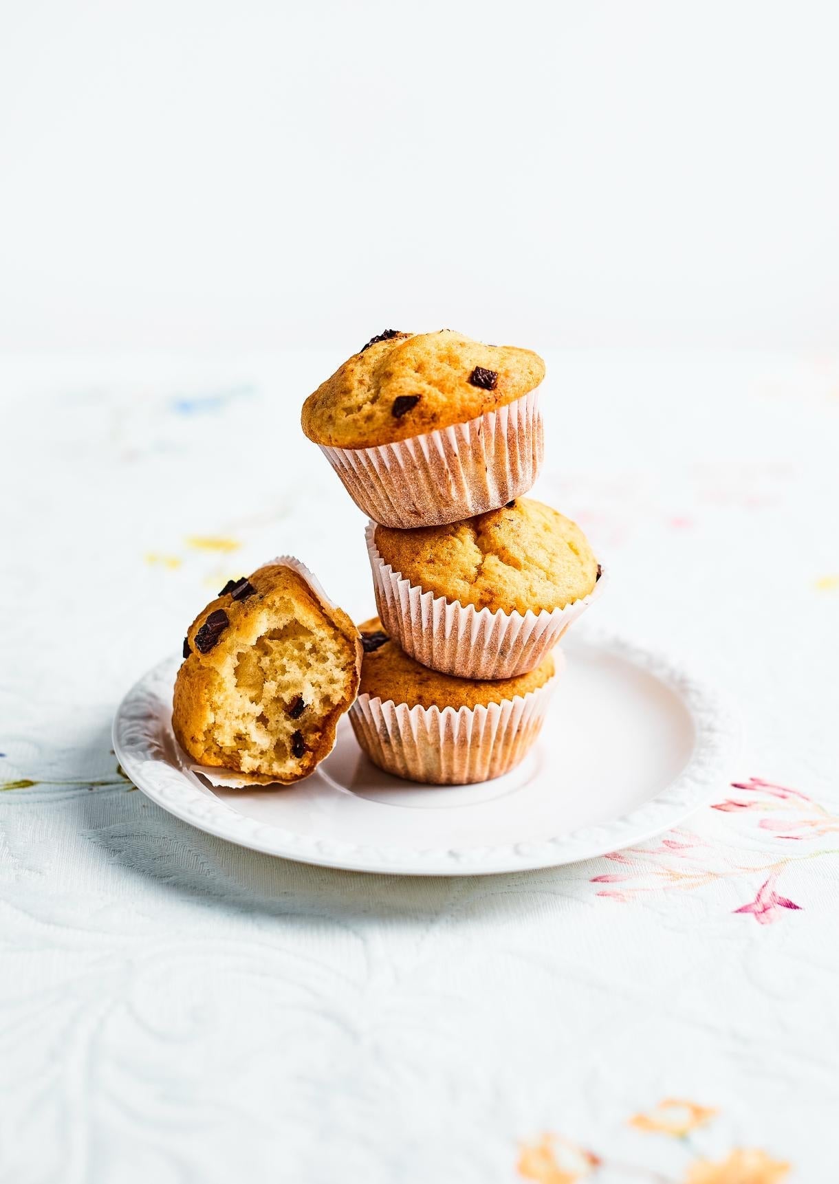 Muffins de speltă cu ciocolată