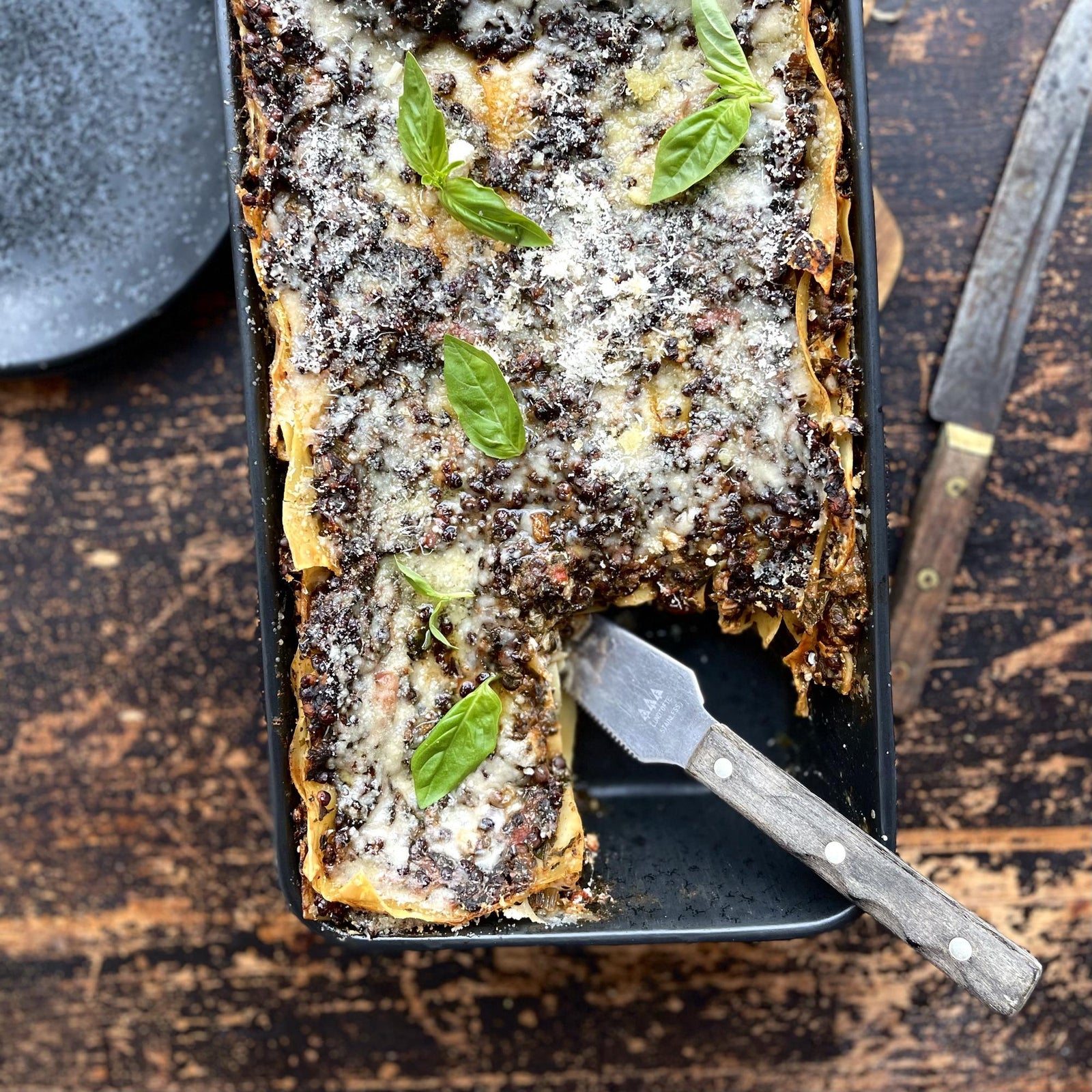 Lasagne cu spanac