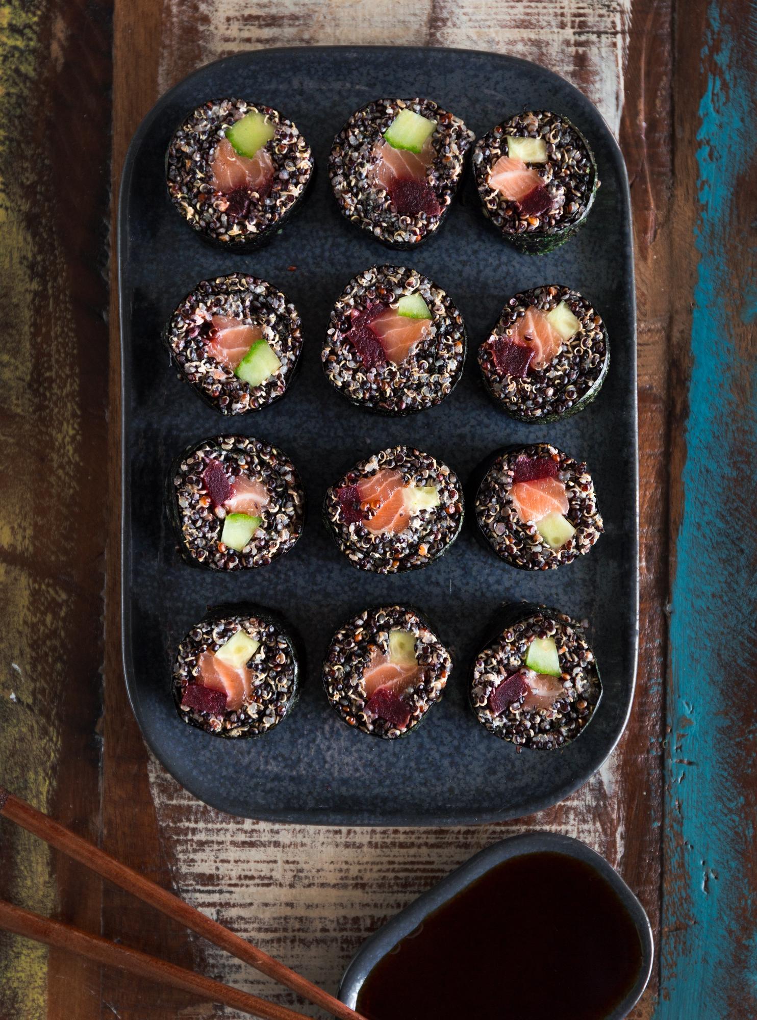 Sushi cu quinoa