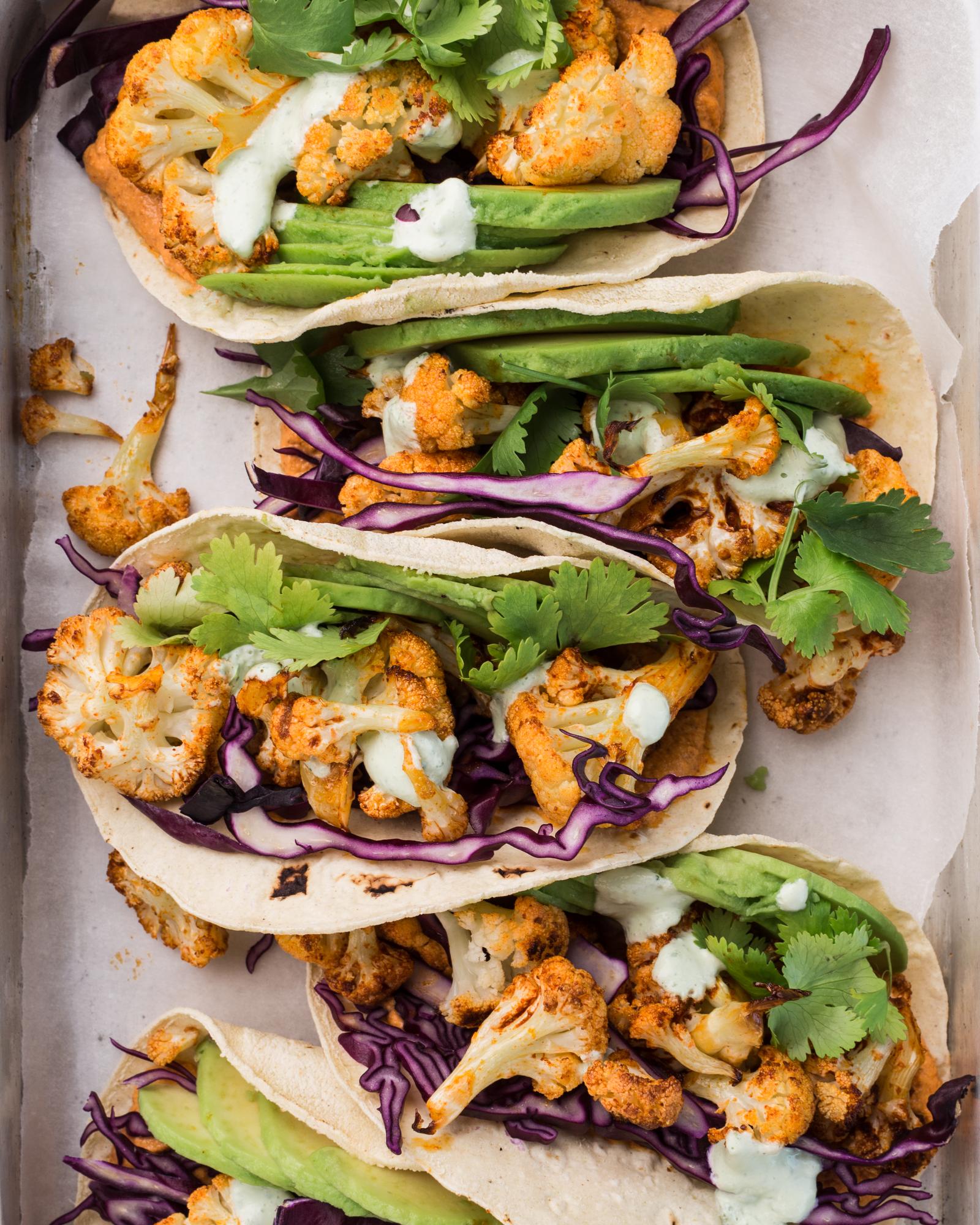 Tacos cu conopidă