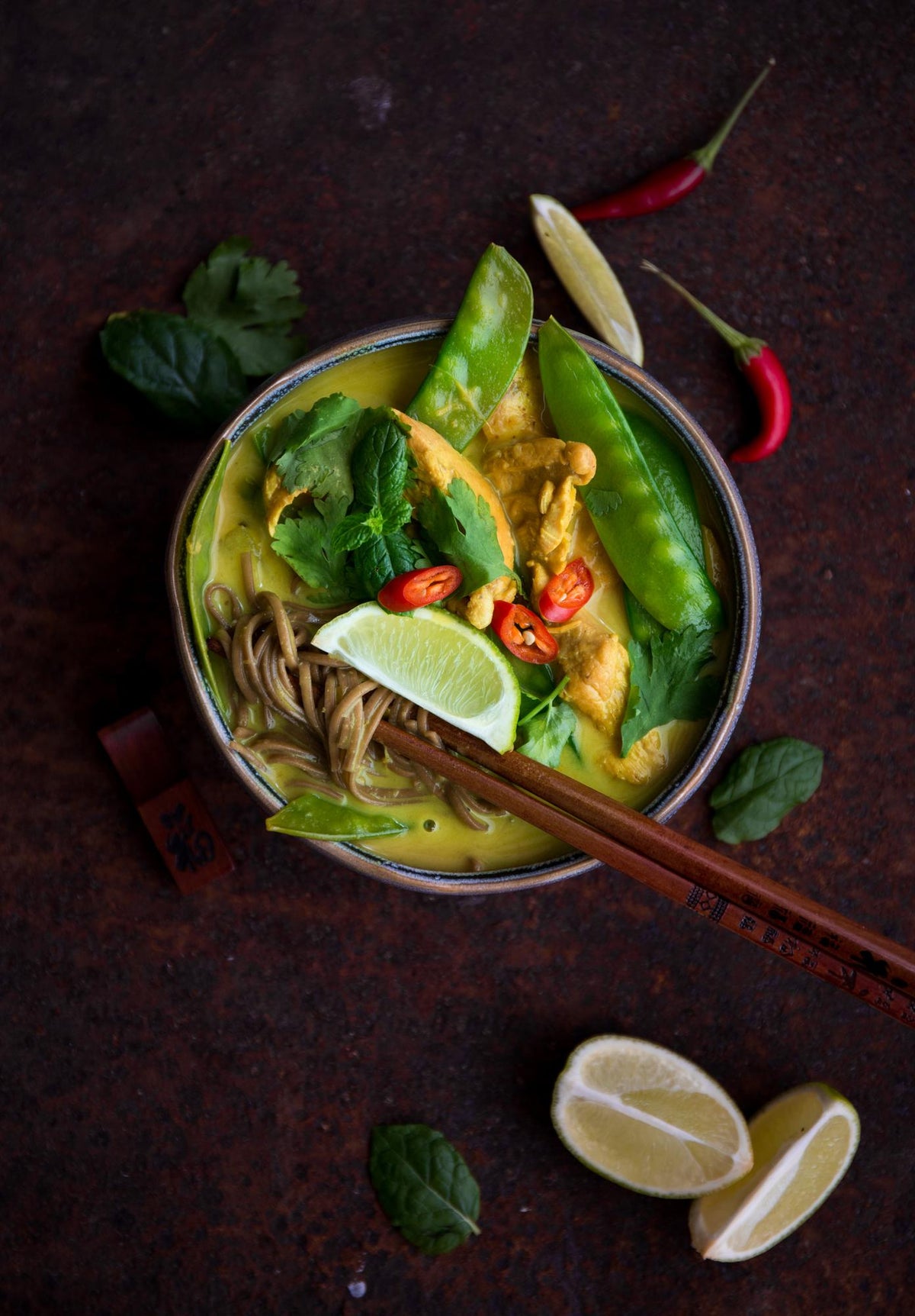 Curry thai cu pui
