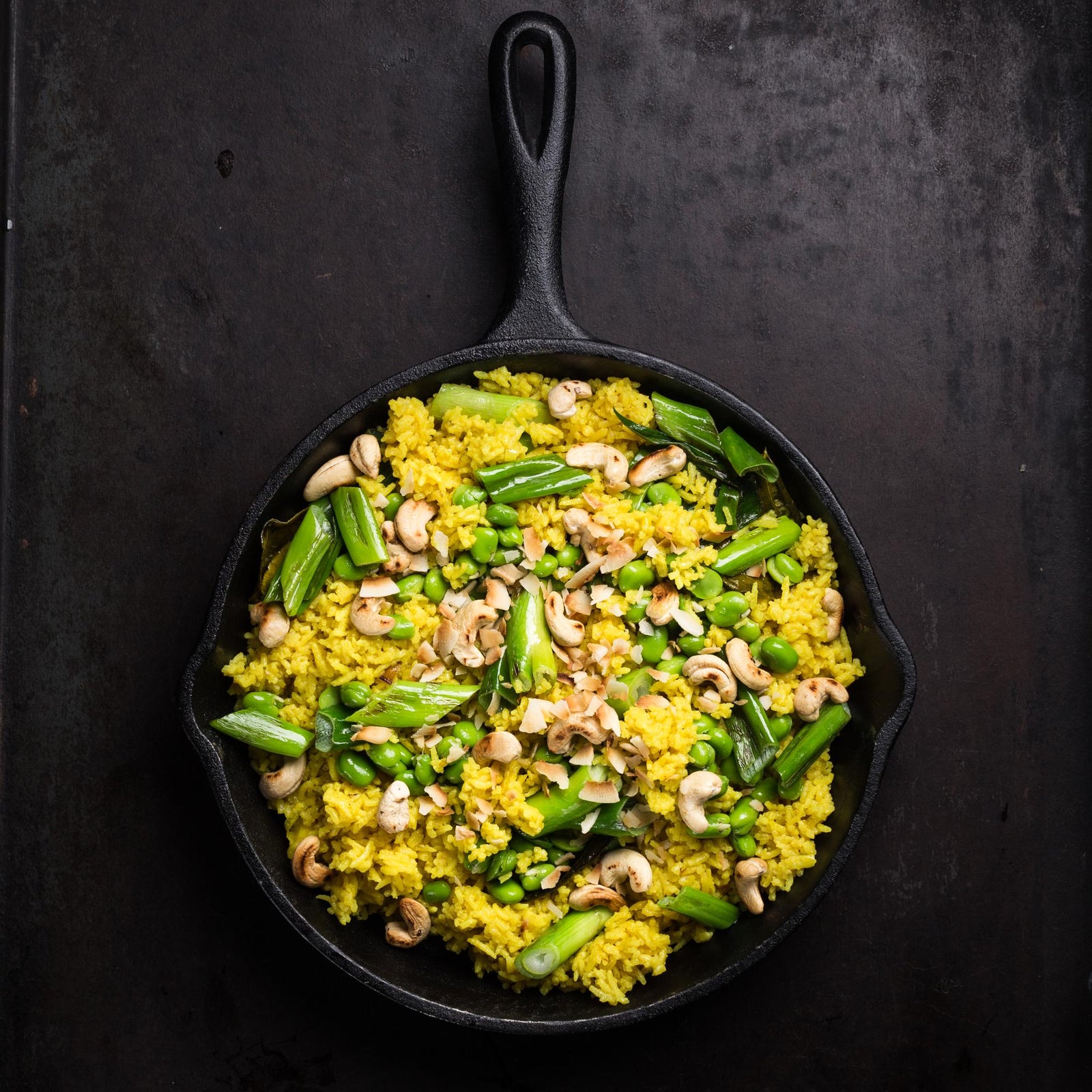 Risotto thailandez cu lapte de cocos și nuci caju