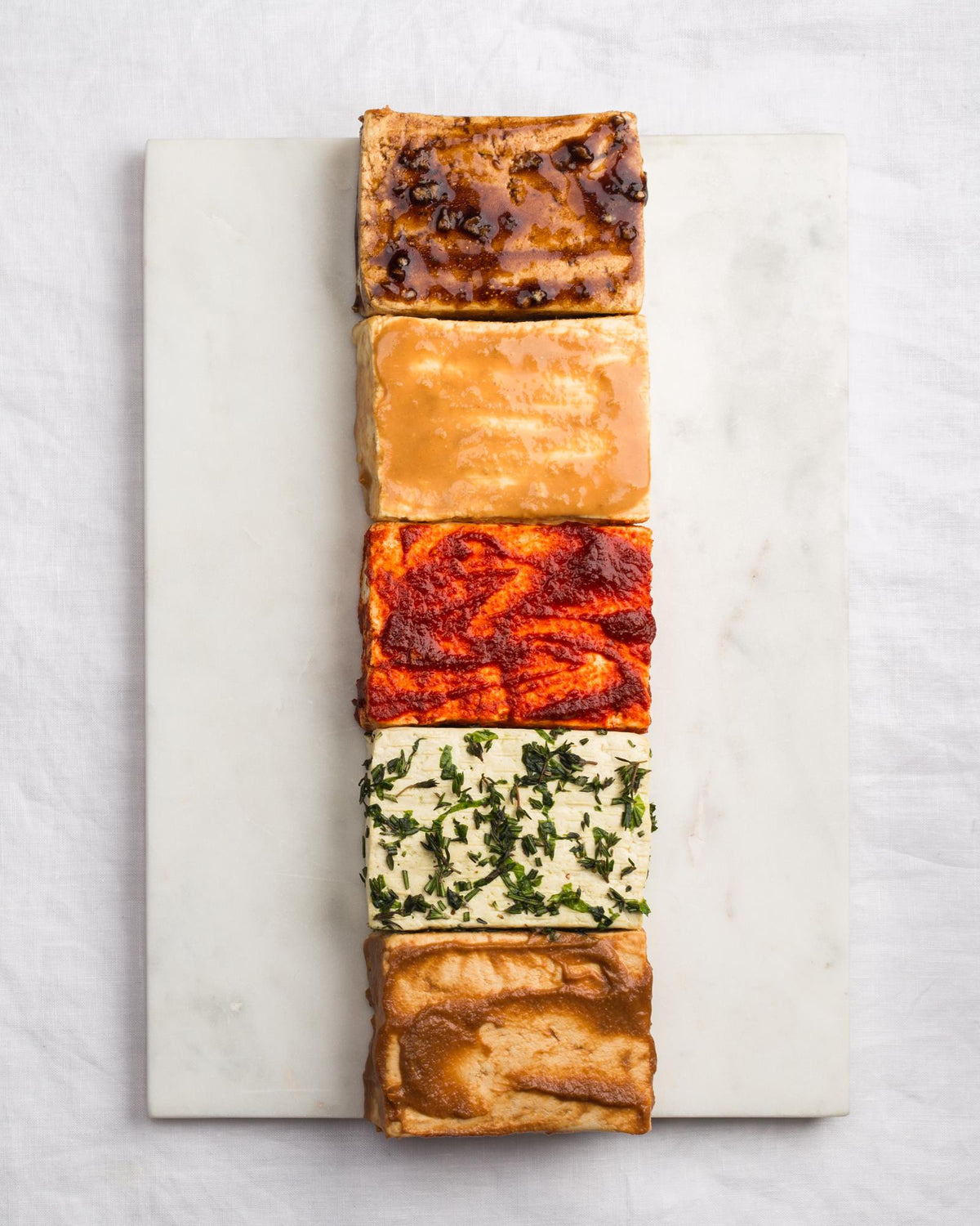 Tofu în marinată de balsamico