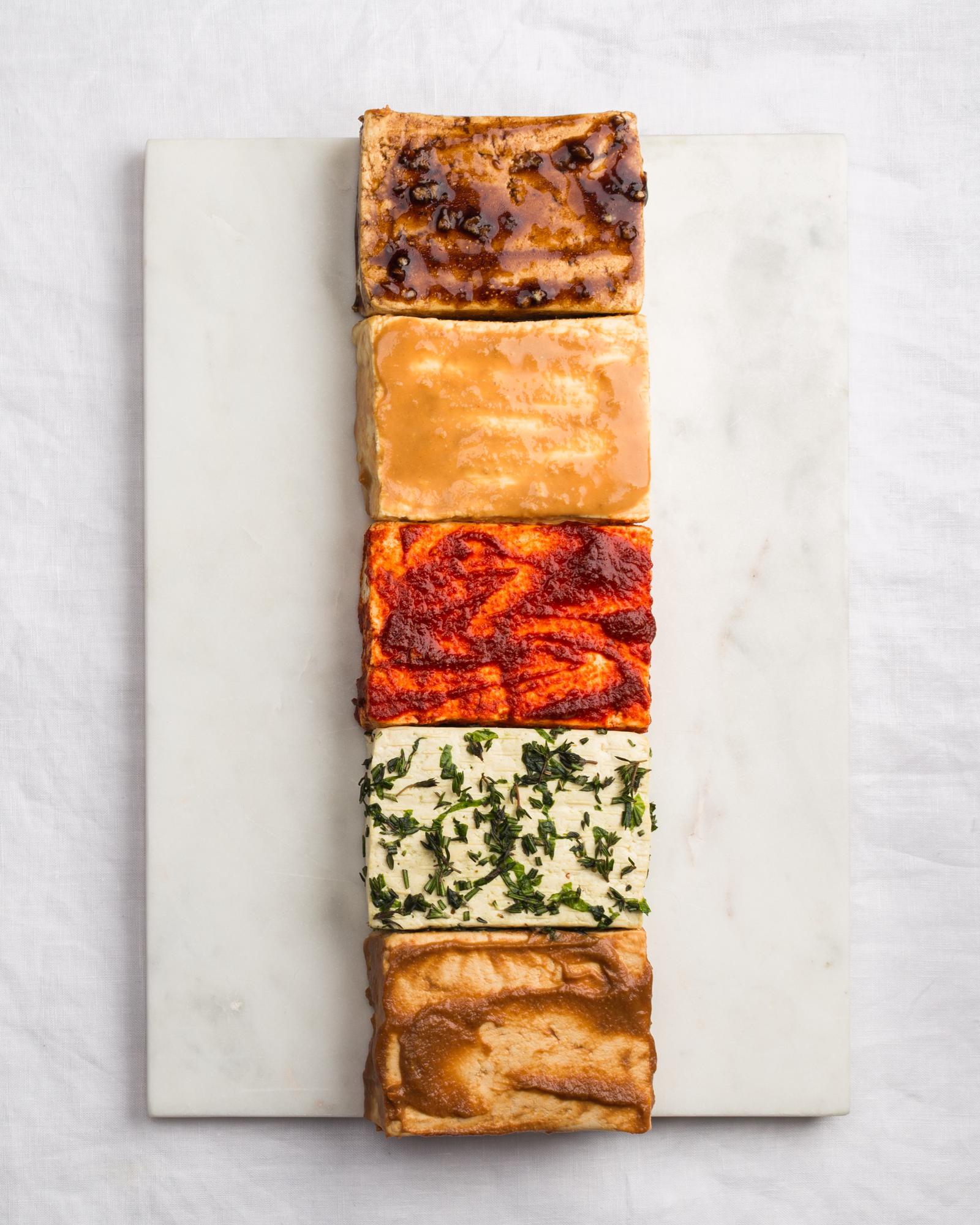 Tofu în marinată de balsamico