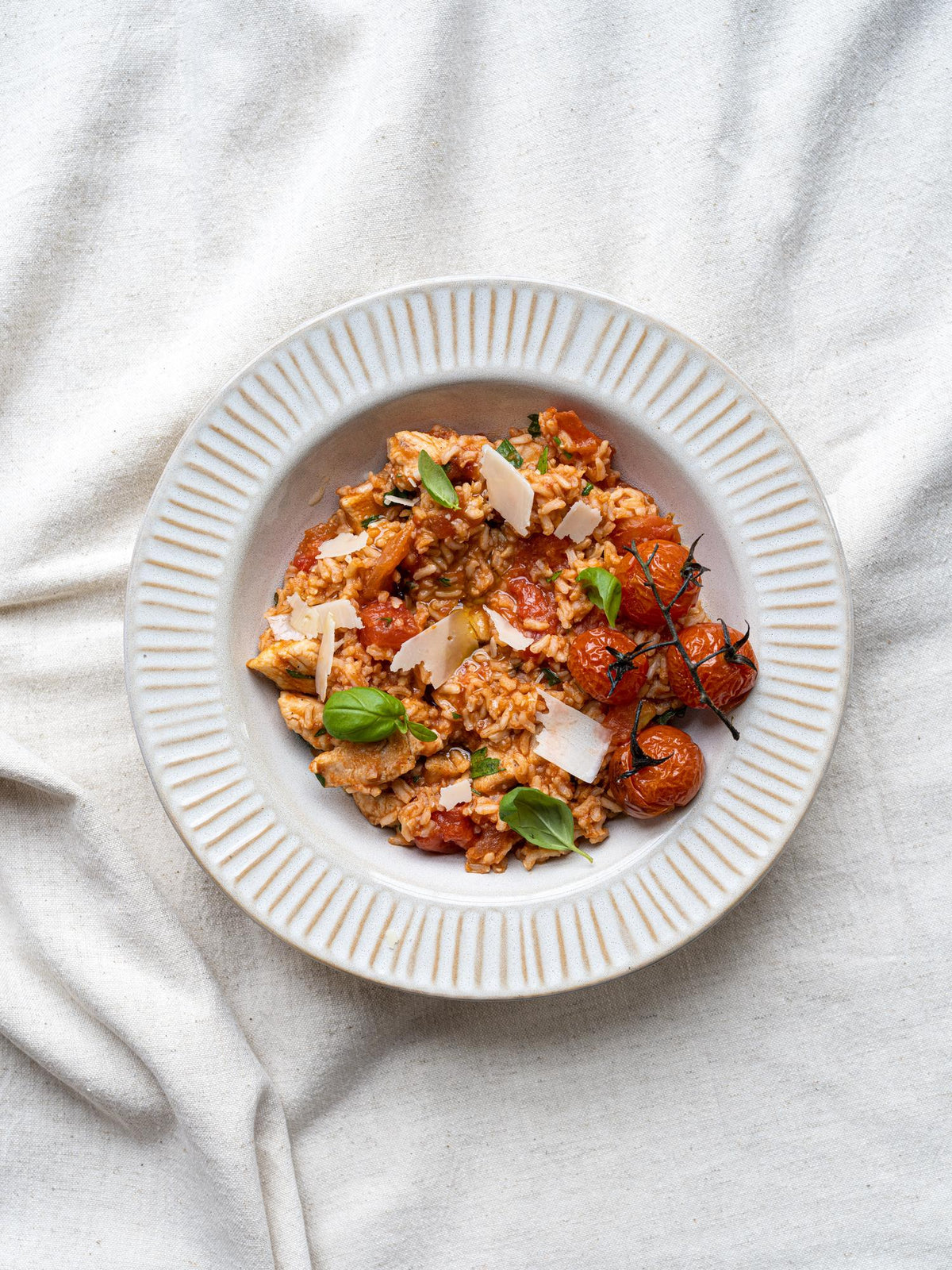 Risotto cu roșii și chilli
