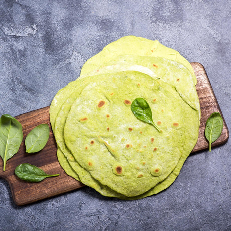 Tortilla cu spanac