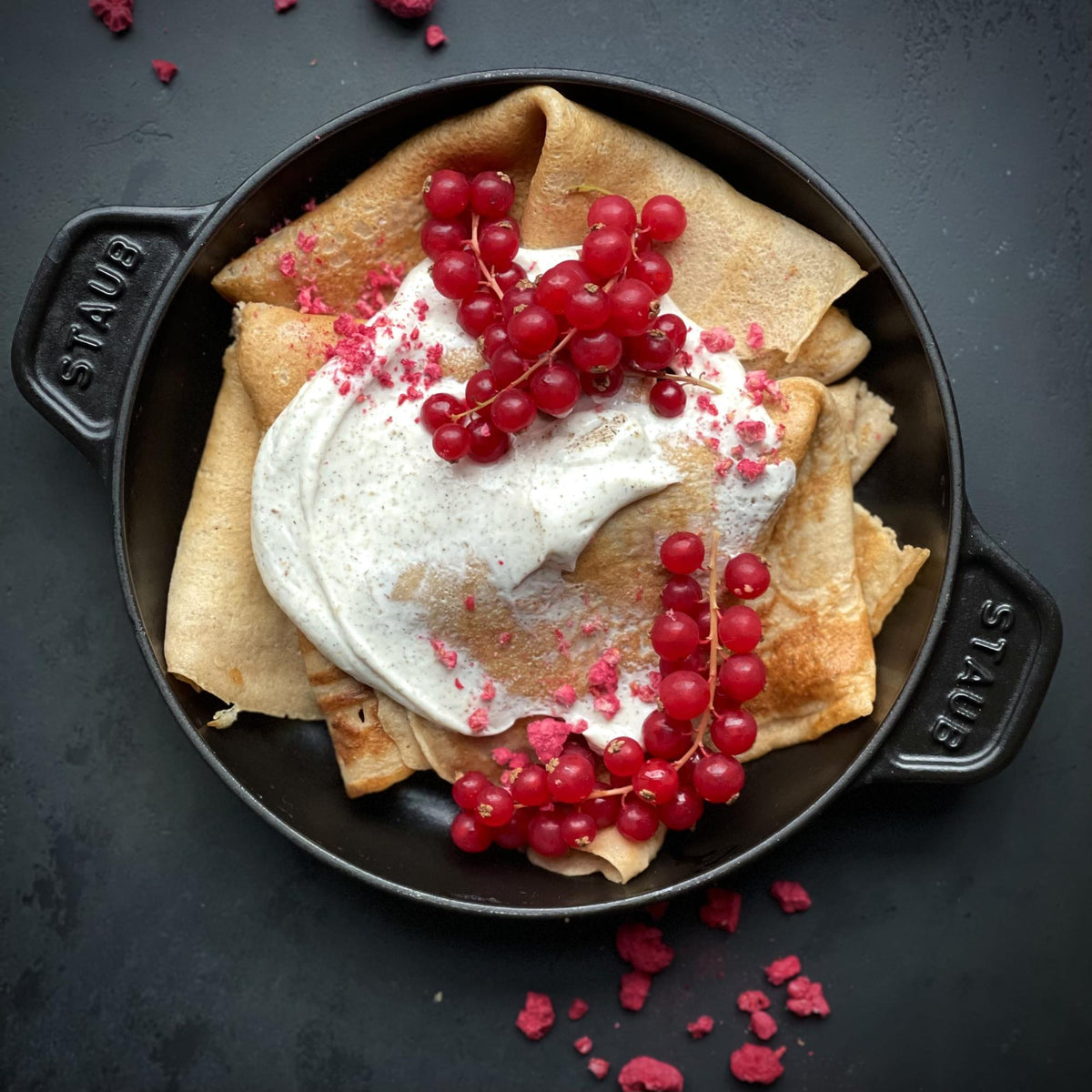Clătite cu vanilie