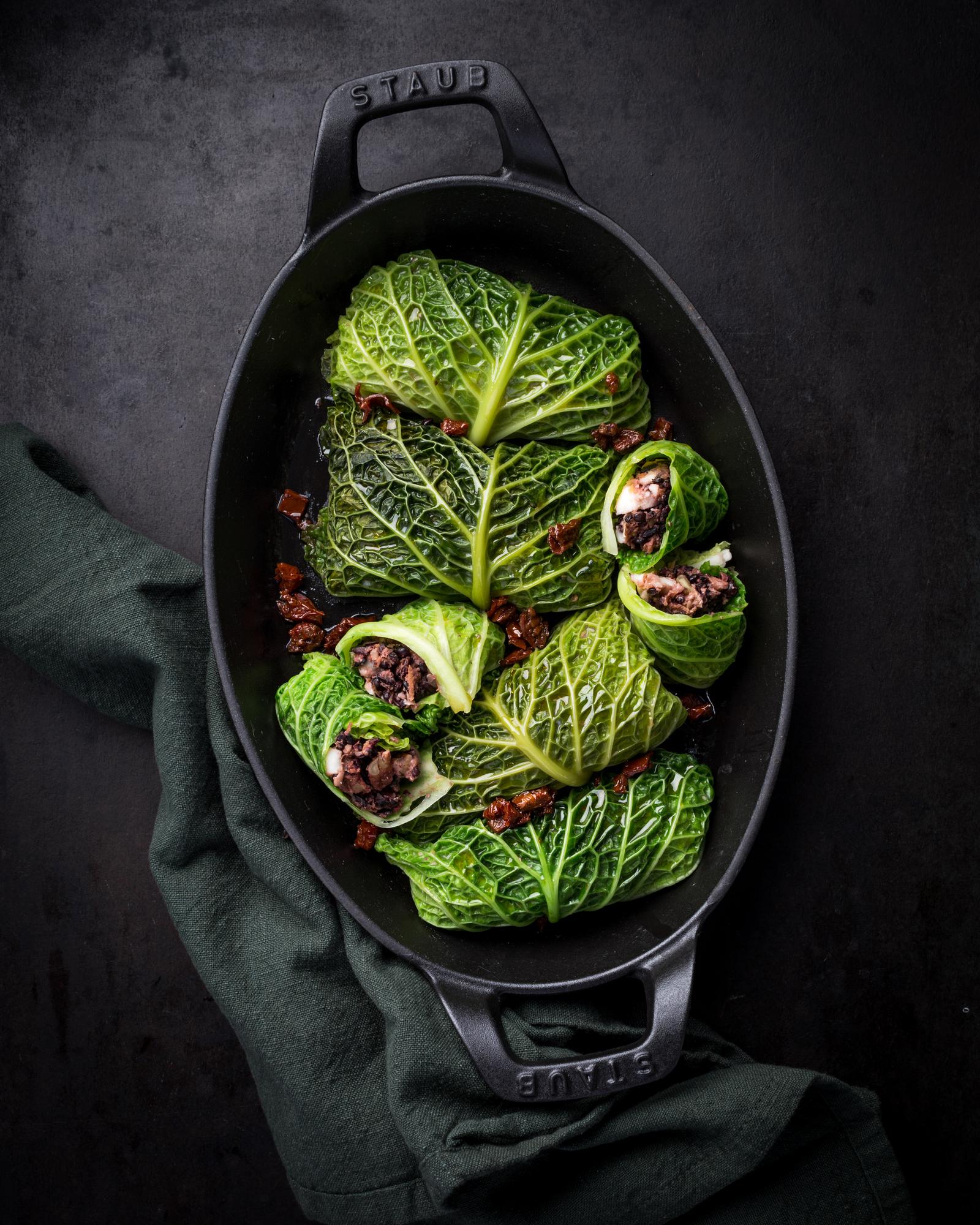 Rulouri de varză vegetariene