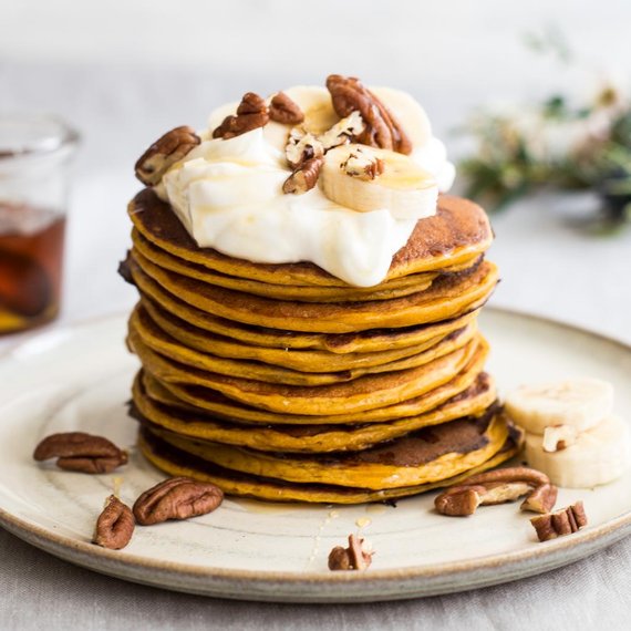 Clătite integrale cu dovleac