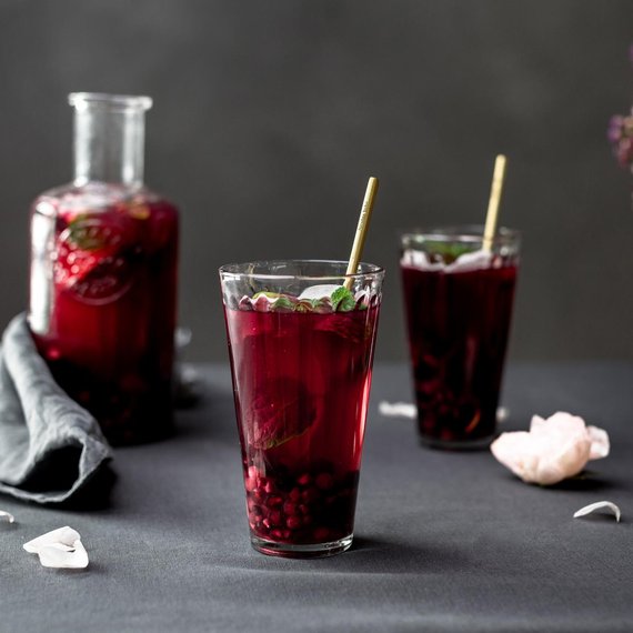 Limonadă de fructe de pădure cu rodie