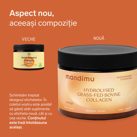 Colagen pentru articulații (aromă de portocală)