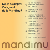 Colagen premium cu acid hialuronic și vitaminele C și E (aromă de mango)
