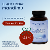 Black Friday – Bisglicinat de magneziu – 44.93 RON