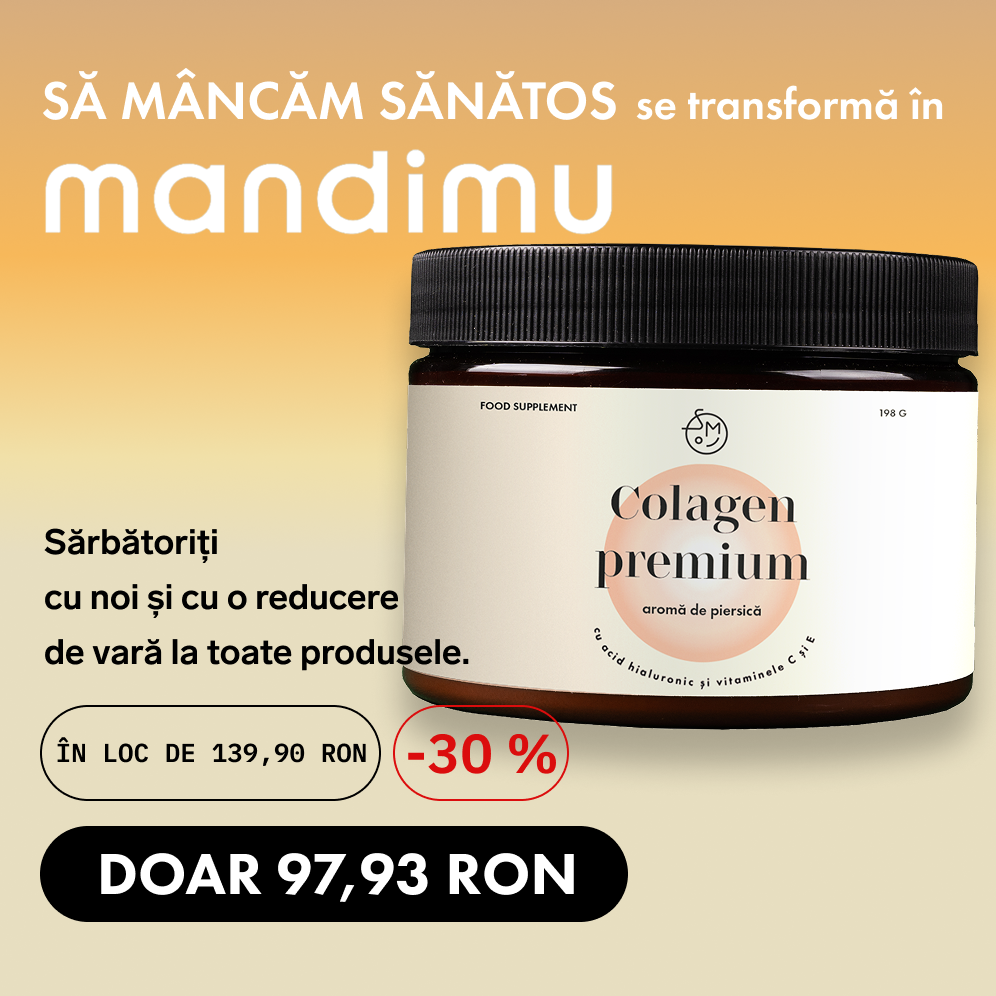 Colagen premium cu acid hialuronic și vitaminele C și E (aromă de piersică)
