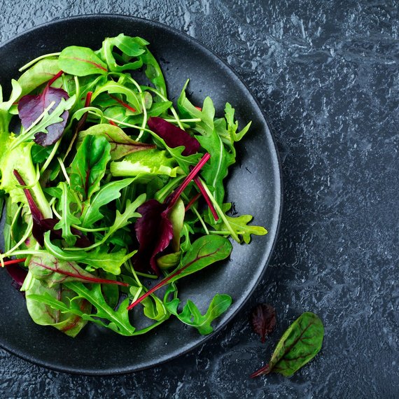 Frunze de salată verde