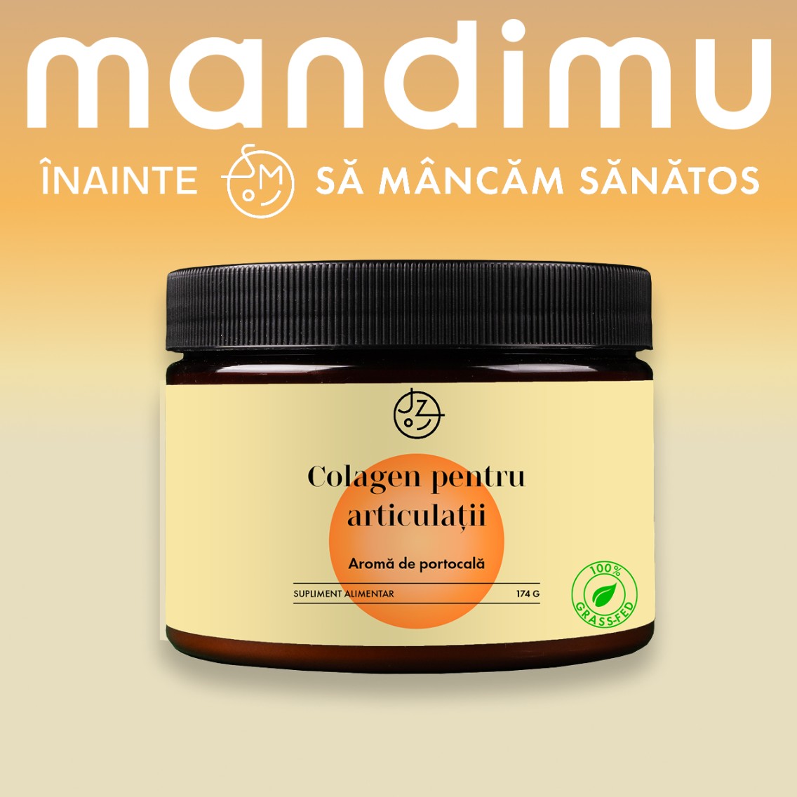 Colagen pentru articulații (aromă de portocală)