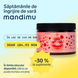 Colagen premium cu acid hialuronic, vitamina C și 8 substanțe pentru păr, ten și unghii frumoase (aromă de căpșuni) 🍓