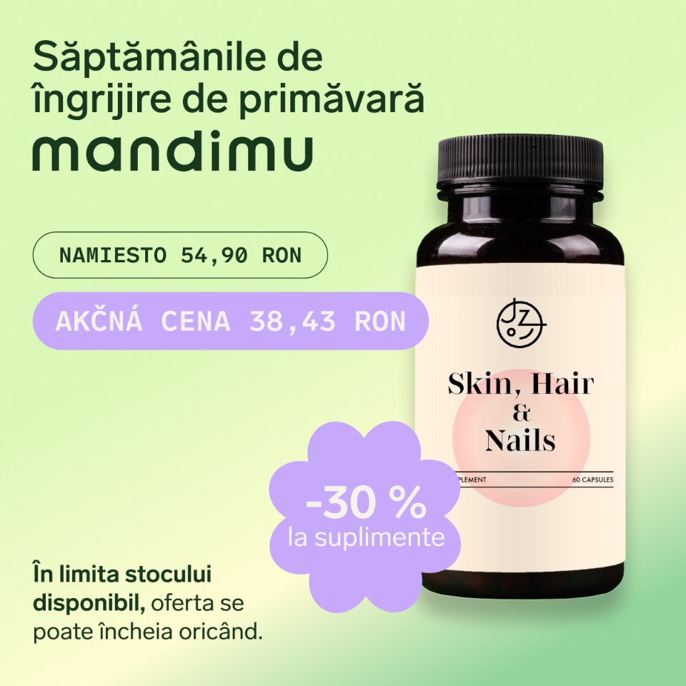 Formulă pentru păr, unghii și piele