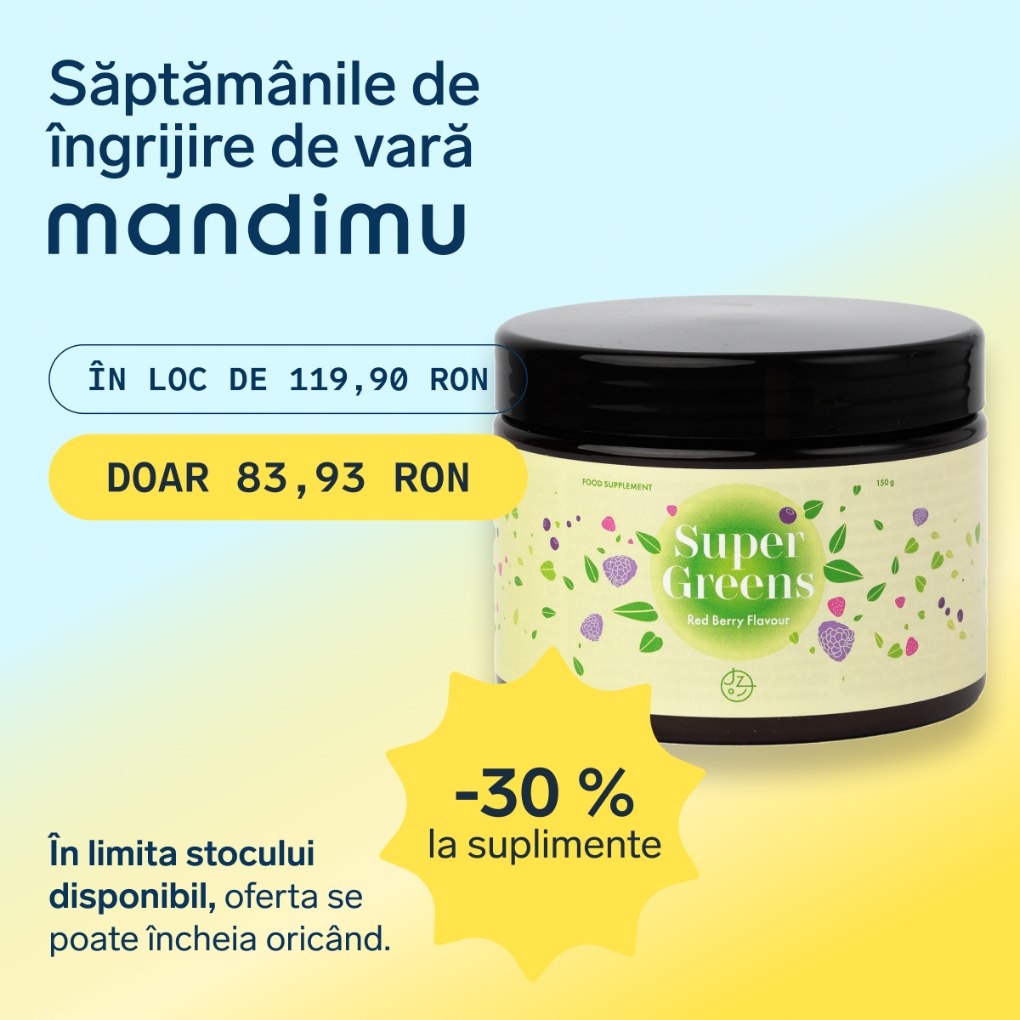 Complex verde cu aromă de fructe de pădure