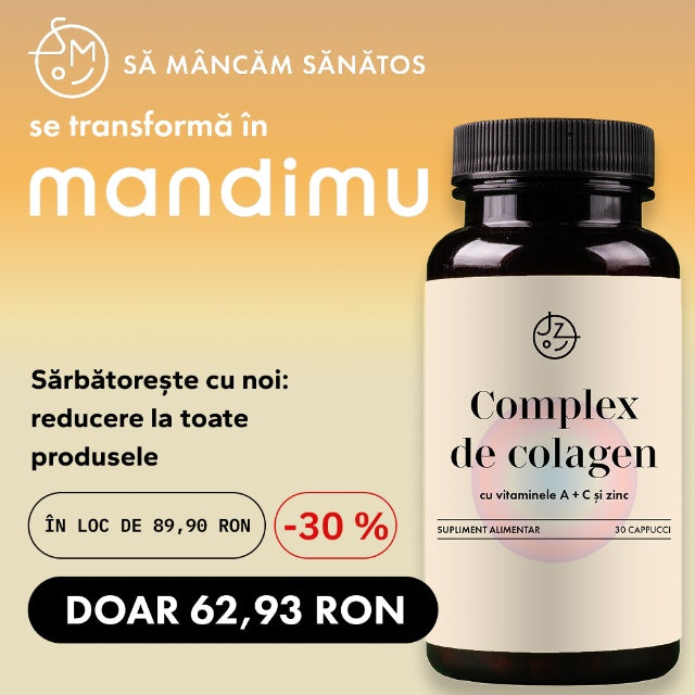 Complex de colagen cu vitaminele A + C și zinc (vegetarian)